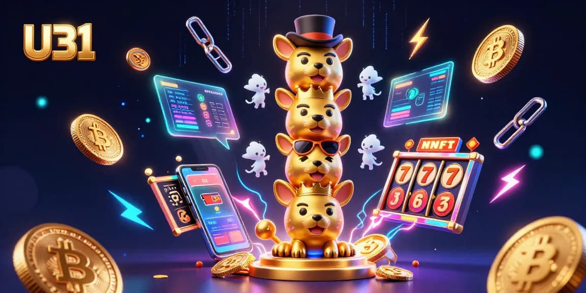 Engage with thrilling slots at U31, experiencing animated totem treasures and vibrant gaming dynamism.