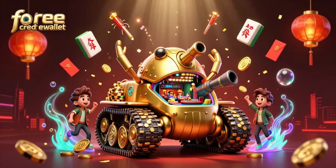 Engage with free credit ewallet to uncover a vibrant 3D casino adventure.