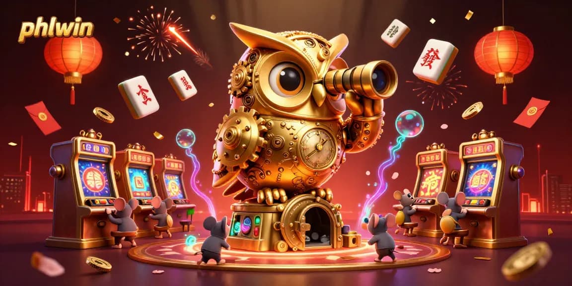 Engage in thrilling gaming at phlwin, featuring a vibrant 3D casino scene with enchanting characters.