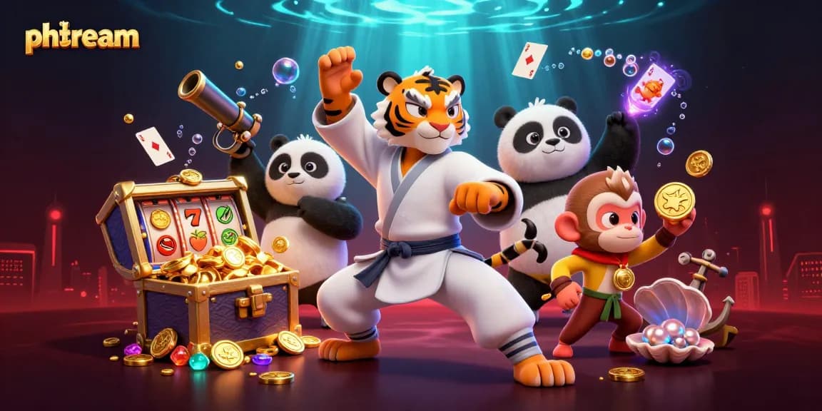 Experience thrilling gameplay at Phdream with dynamic slots and vibrant casino elements.