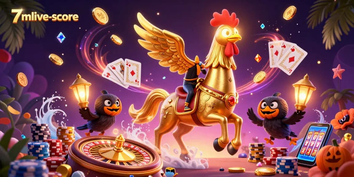 Win big with 7mlive-score: Experience thrilling moments in a vibrant casino scene.