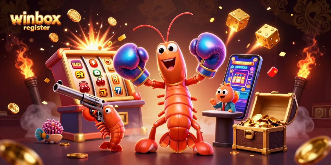 Experience the thrill of winbox register with vibrant casino elements and dynamic gaming action.