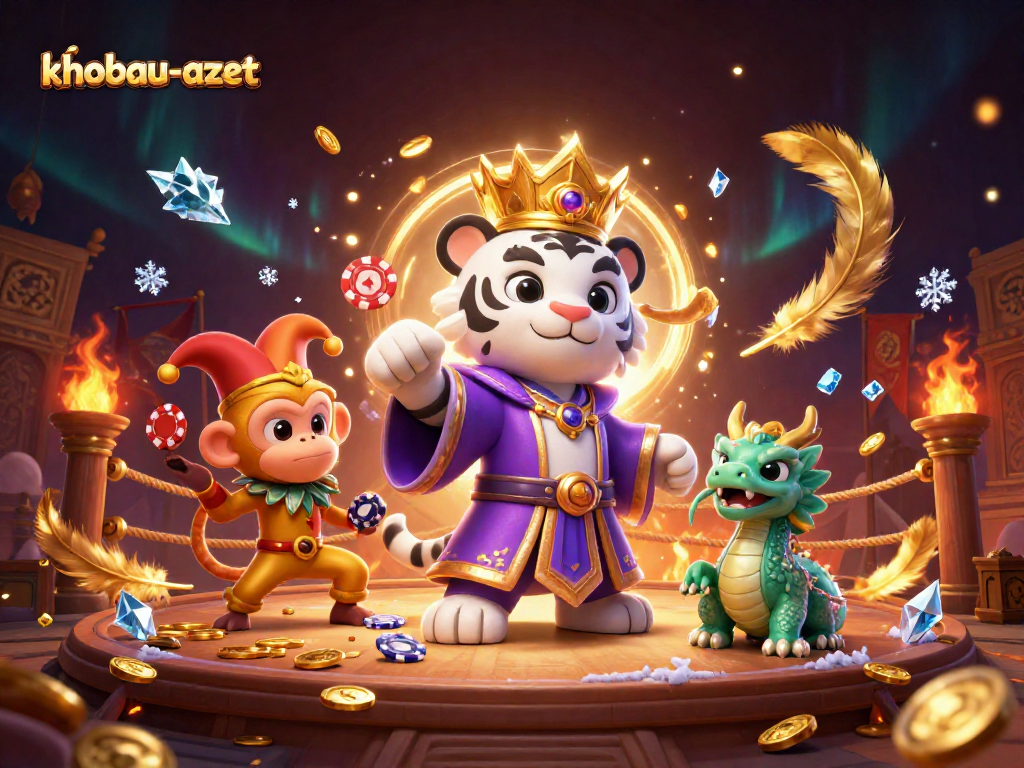 Experience the thrill of khobau-aztec with captivating visuals of exciting poker action and dynamic gameplay.