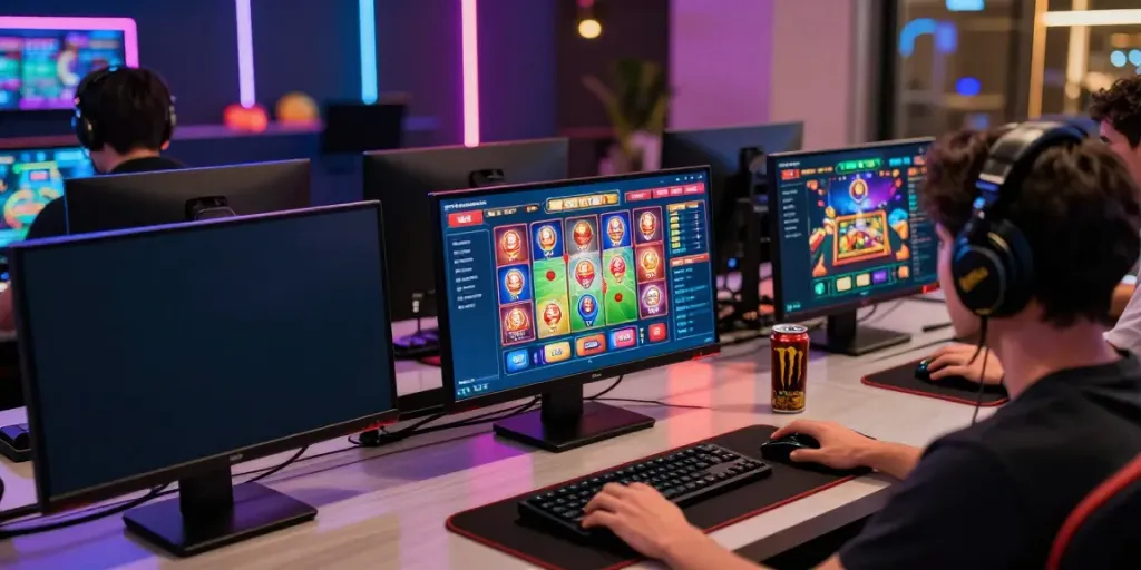 Immersive online gambling experience with nhà cái tx88 gaming interface and vibrant atmosphere.
