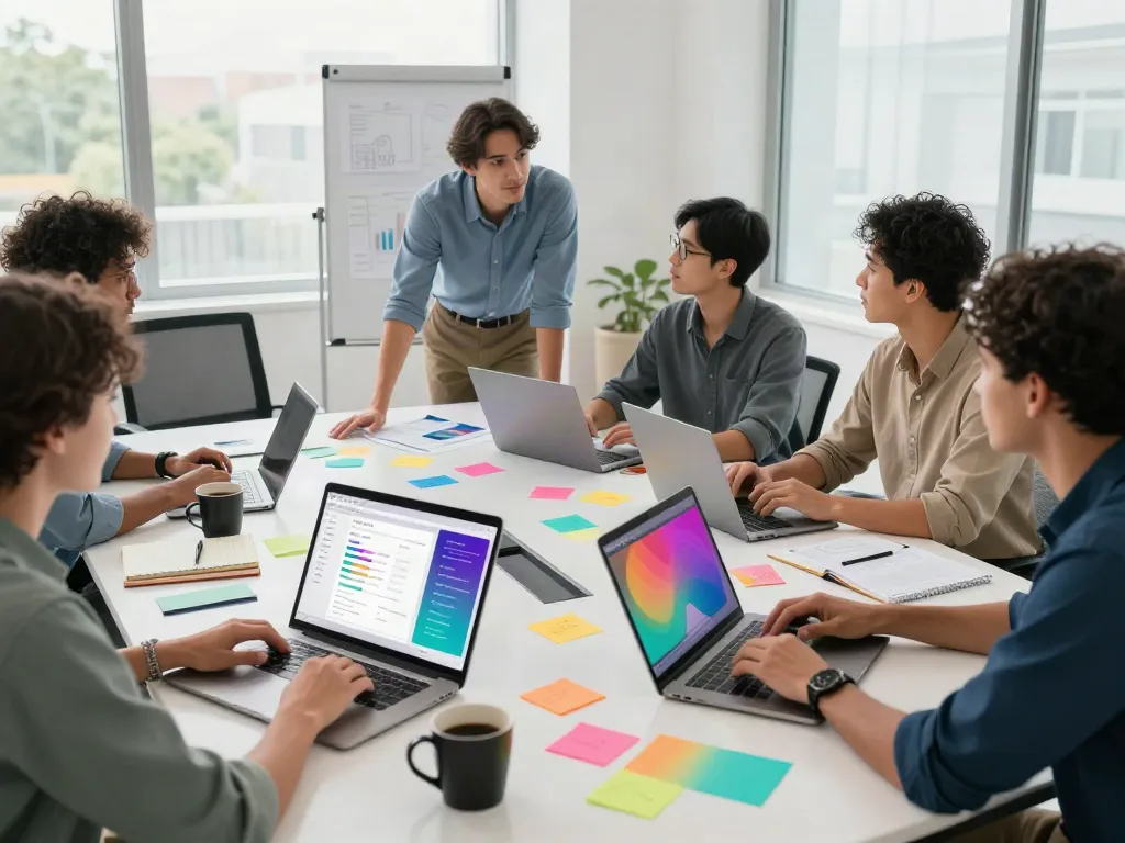 Collaborative workspace for instant indexing strategies featuring team discussions and digital analytics