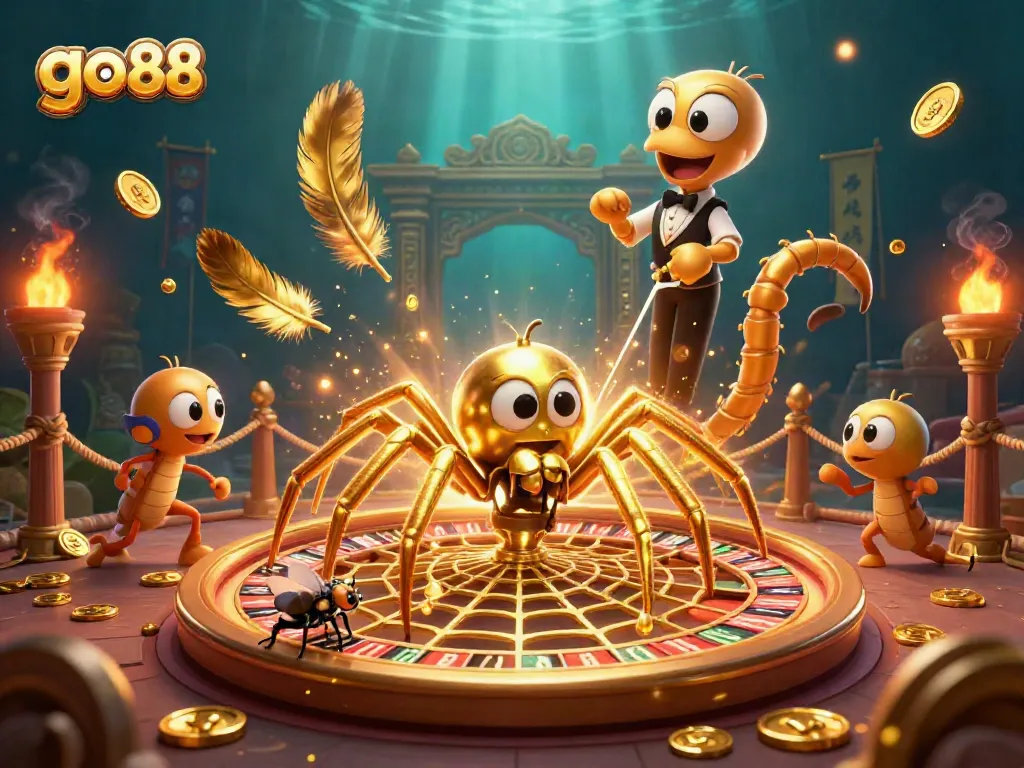 Experience go 88 with vibrant 3D characters in a thrilling casino atmosphere.