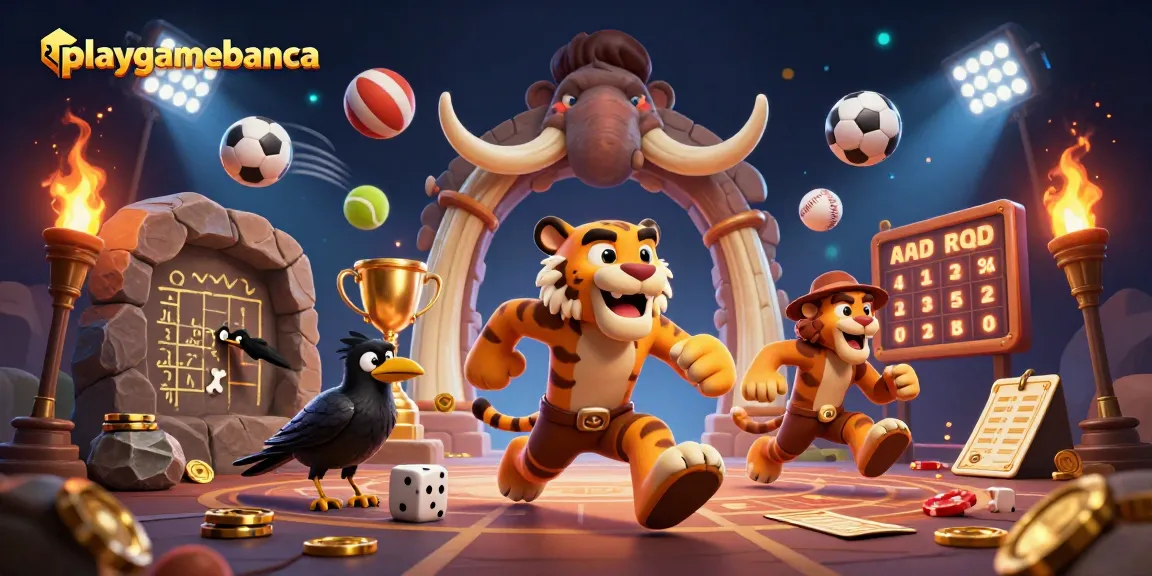 Bet on captivating games with playgamebanca's vibrant prehistoric casino scene.