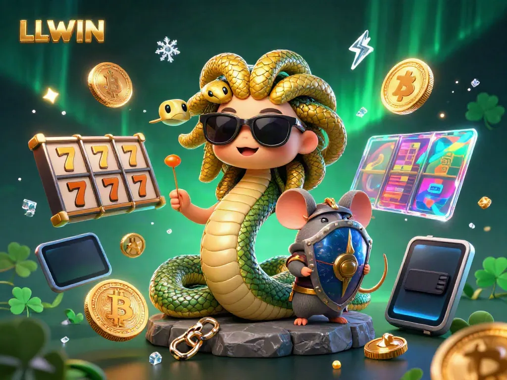 Experience thrilling gameplay at LLWIN Casino with dynamic characters and vibrant casino elements.