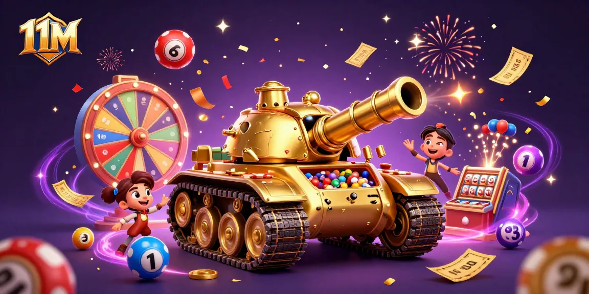 Engage with the vibrant world of 11M, featuring a golden beetle tank miniature casino bursting with excitement.