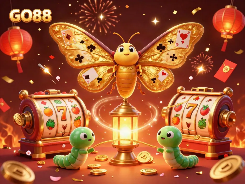 Experience GO88 with vibrant slot machines and a colorful casino atmosphere.