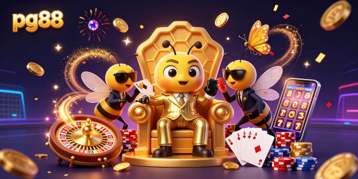 Experience the thrill at pg88 with animated characters and casino games revealing winning opportunities.