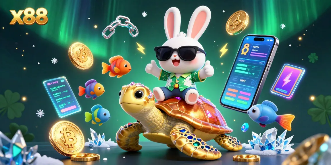x88 offers an exciting opportunity for players to win big with engaging features in this vibrant casino illustration.