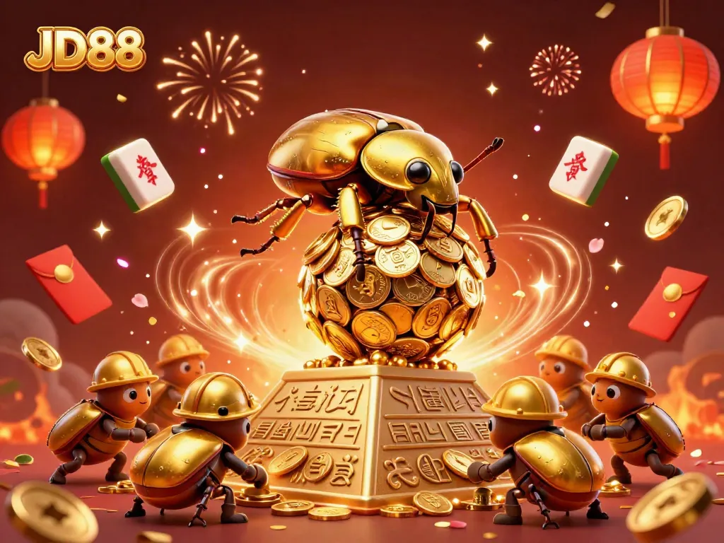 Experience thrilling moments at JD88 with this animated casino adventure scene illustrating fun and fortune.