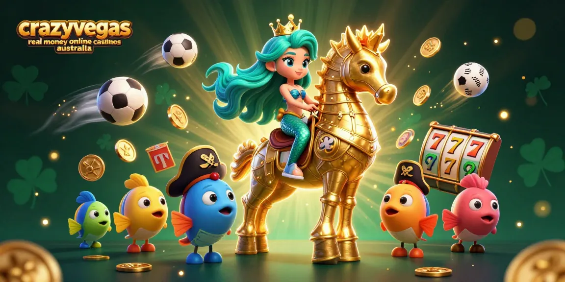 Engage with crazyvegas real money online casinos australia in this vibrant 3D casino scene
