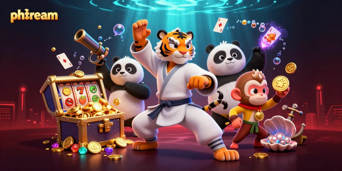Experience thrilling gameplay at Phdream with dynamic slots and vibrant casino elements.