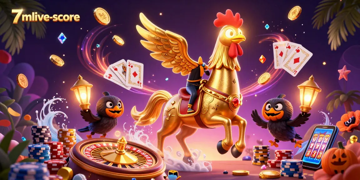Win big with 7mlive-score: Experience thrilling moments in a vibrant casino scene.