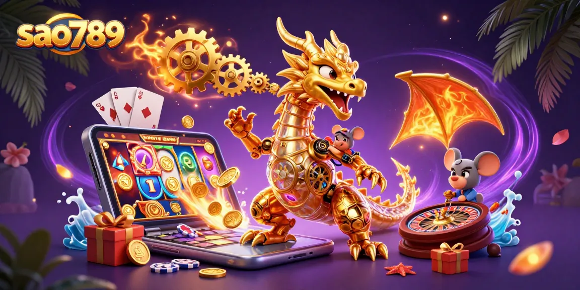 Experience exhilarating wins at sao789 casino with vibrant slot games and dynamic elements.