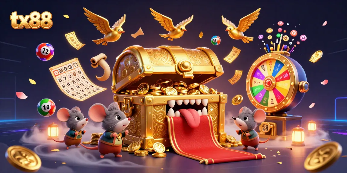 Experience thrilling wins with tx88 in a dynamic casino atmosphere filled with exciting games and colorful elements.