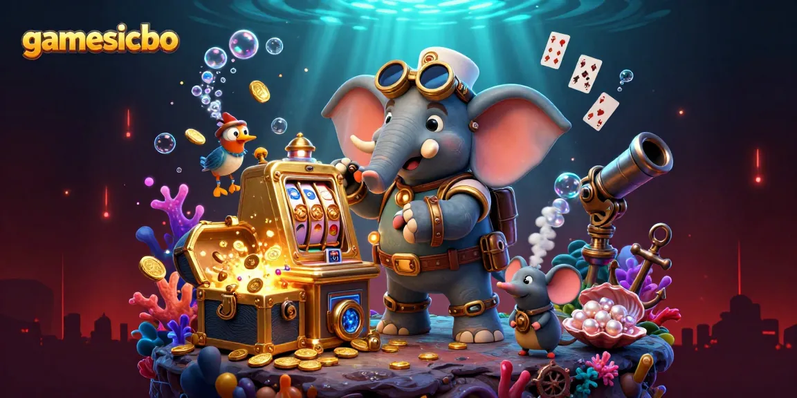 Spin the golden slot machine with gamesicbo in an engaging 3D casino environment.