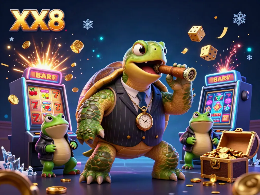 Gamble with the exhilarating XX8 slot experience featuring colorful jackpot elements and dynamic action.