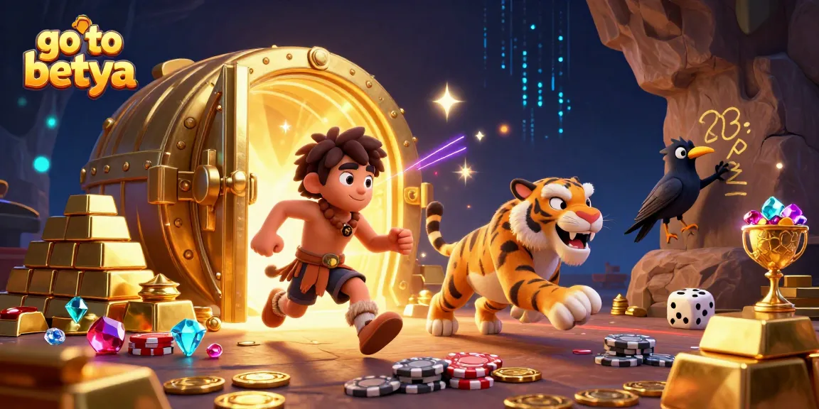 Go to betya and experience a vibrant prehistoric casino scene with treasure and excitement.