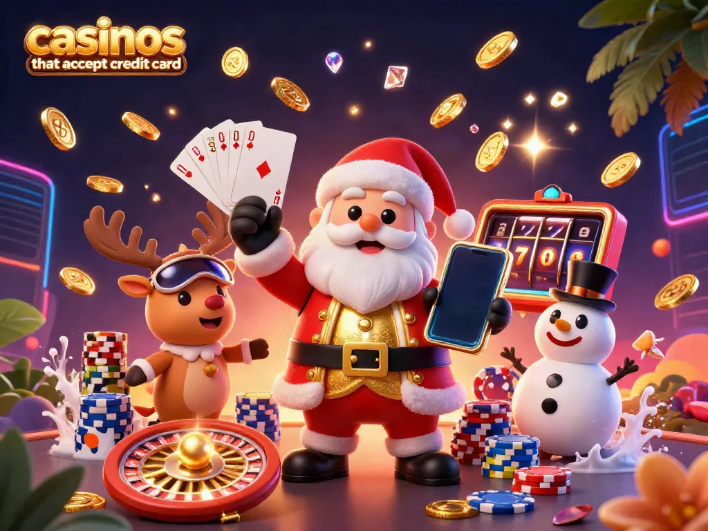 Experience the thrill with casinos that accept credit card featuring vibrant characters and engaging gaming elements.