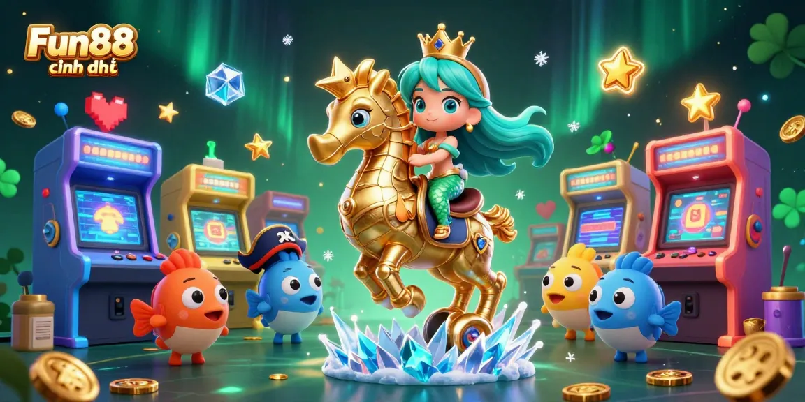 Play exciting games at Fun88 chính thức with vibrant characters and casino elements.