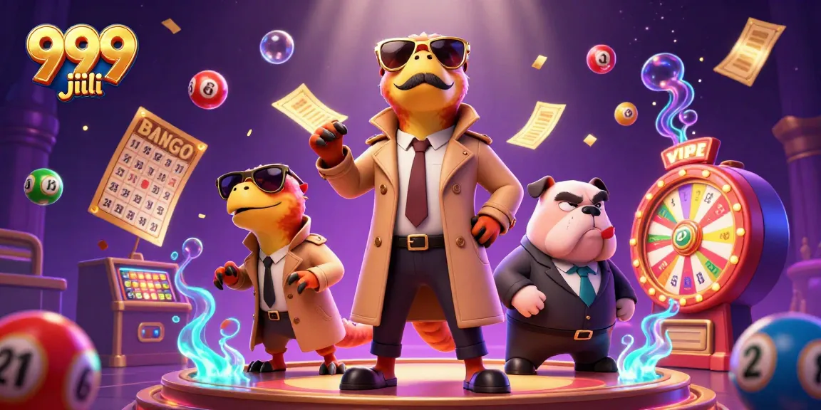 Engage in thrilling fun at the 999 jili casino with animated characters, bouncing lottery balls, and dynamic prizes.