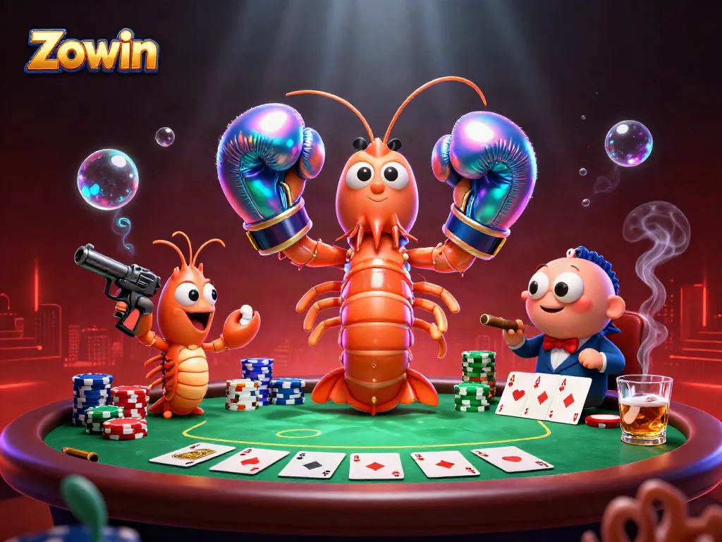 Zowin offers intense gaming action with engaging characters in a vibrant poker scene