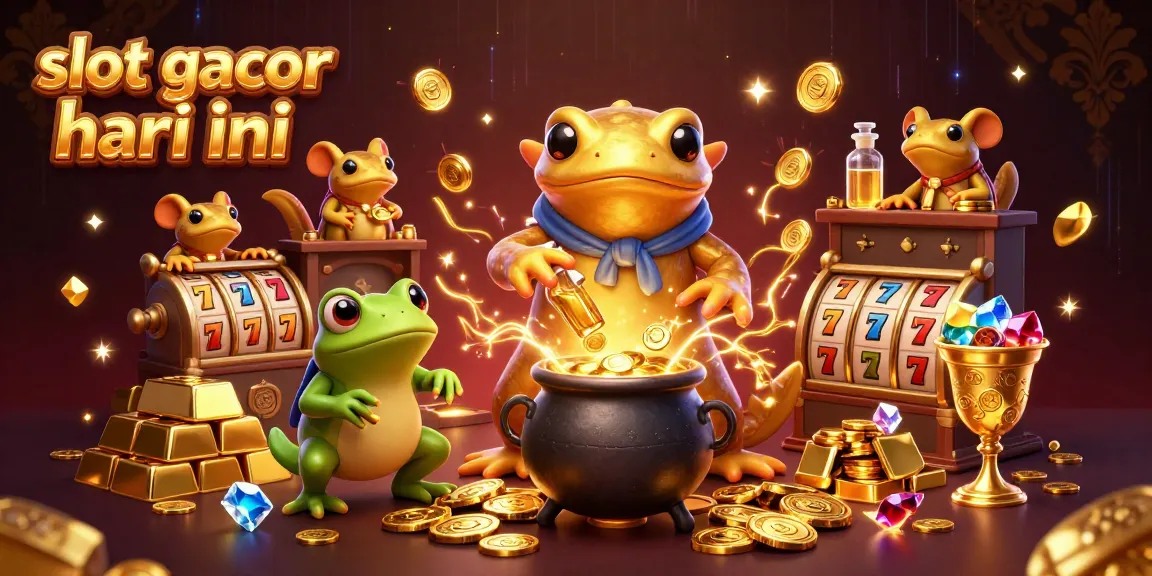 Experience thrilling gameplay action with slot gacor hari ini, showcasing vibrant characters and dynamic gold elements.