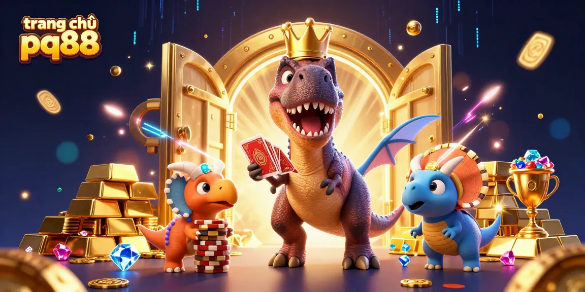 Experience thrilling gameplay at trang chủ pq88 with engaging characters in a vibrant casino scene.