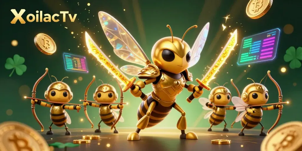 XoilacTv showcases thrilling 3D samurai hornet, crypto coins, and vibrant visuals for an engaging gambling experience.