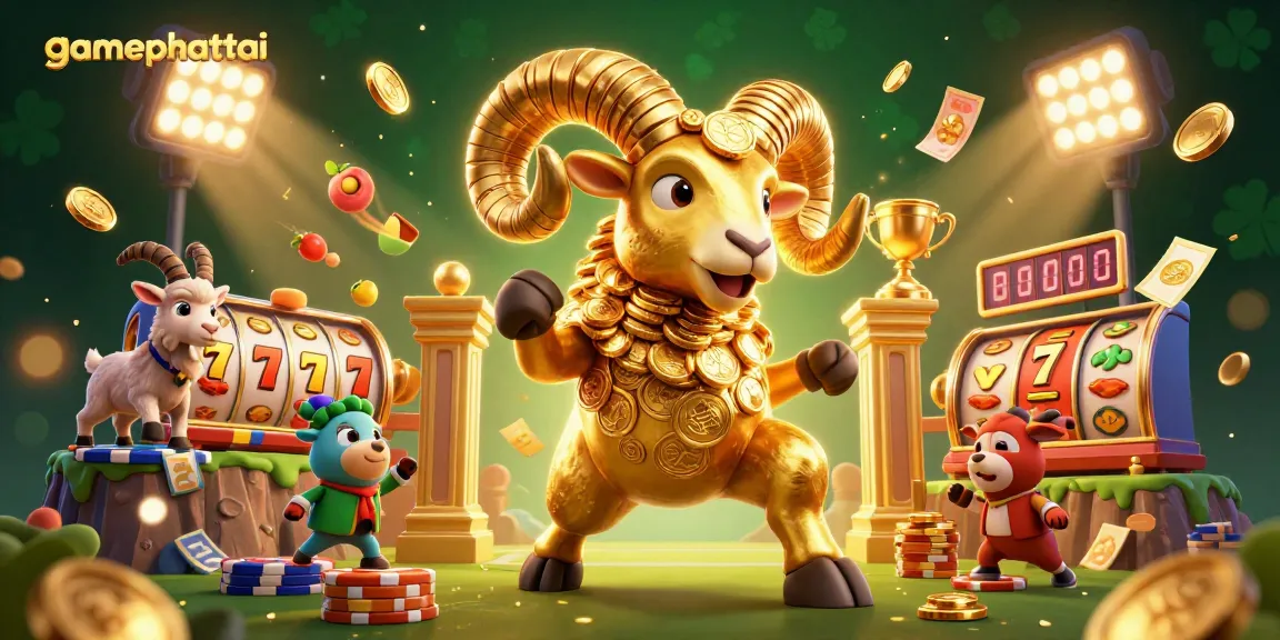 Spin to victory in gamephattai with 999X jackpot symbols and dynamic 3D action.