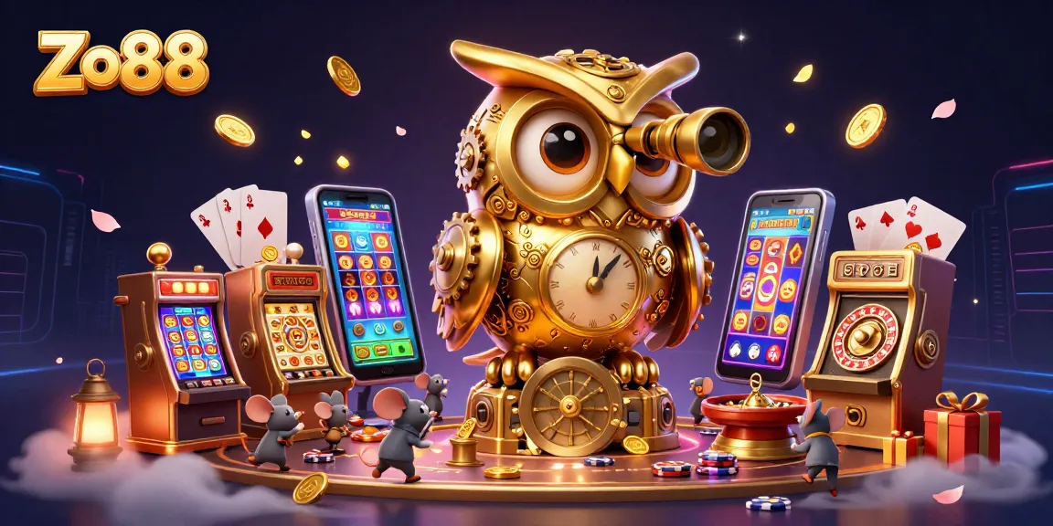 Spinning wins await at Zo88, where golden coins and vibrant slot games enliven the online casino experience.